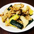 madebyerie's cooksnap of when they made 簡単！ズッキーニ★しめじ★ツナの炒め物.