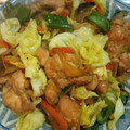 しんちゃのすけ's cooksnap of when they made 焼肉のタレで☆簡単鶏肉の野菜炒め♪.