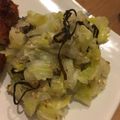 あいこ1217's cooksnap of when they made ★ｺﾞﾏ香る♪白菜の塩昆布和え★.