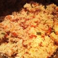 ＭＵ小春's cooksnap of when they made 圧力鍋で短時間トマトのチキンライス♪.