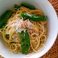 くぅ。's cooksnap of when they made ちりめんじゃことシシトウのパスタ.