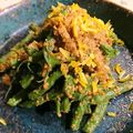 kuragenoie's cooksnap of when they made 醤油麹でコク♪いんげんの胡麻和え.
