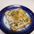 龍青空ママ's cooksnap of when they made そのまま舞茸トースト.
