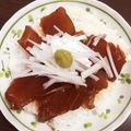 なっち1228's cooksnap of when they made がっつり食べよう！！マグロの漬け丼♪.