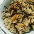 NAOばあさん's cooksnap of when they made ひじきとじゃこのゆず胡椒炊き込みご飯.