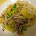 ゆたかろう's cooksnap of when they made オイマヨ焼きうどん.