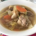 ducktail's cooksnap of when they made 厚揚げ&鶏肉&白菜の簡単煮物.