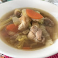 ducktail's cooksnap of when they made 厚揚げ&鶏肉&白菜の簡単煮物.