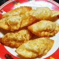 のりこのりとって's cooksnap of when they made 餃子の皮でアップルパイ！簡単おやつ.