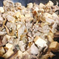 serika___'s cooksnap of when they made 【簡単】きのこ、豚肉と豆腐の麺つゆ炒め.