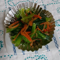 イチゴ、イチゴ。's cooksnap of when they made 小松菜と人参のおひたし.