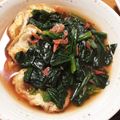 彪とら's cooksnap of when they made 車麩のほうれん草あんかけ.