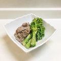 MadameーTco's cooksnap of when they made 菜の花と牛しゃぶのごま和え.