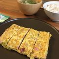 ＊ＡＫＯＲＩ＊'s cooksnap of when they made 長ねぎとポテトとベーコンのオムレツ.