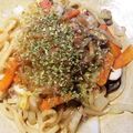 らてぼう's cooksnap of when they made ⭐オススメ簡単焼きうどん⭐.
