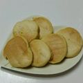パンダ達の母です。's cooksnap of when they made 赤ちゃんおやつ♡りんごの豆腐ホットケーキ.
