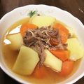 なちこ丸。's cooksnap of when they made 圧力鍋と豚バラで大根肉じゃが.