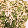 ヒデ12's cooksnap of when they made 簡単 水菜・豆腐のマヨサラダ.