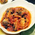 Pikotyuq's cooksnap of when they made 鰯のトマト煮込み.