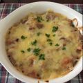 okobuta's cooksnap of when they made ごぼうとお豆の玄米グラタン.