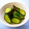 runa10's cooksnap of when they made 簡単！きゅうりの塩こぶあえ.