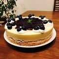 cloveruu's cooksnap of when they made ダブルチーズケーキ.