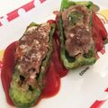 真夏のコーラフロート's cooksnap of when they made 簡単！ピーマンの肉詰め.