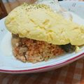 しょみ一's cooksnap of when they made 簡単！炊飯器で大量オムライス♪.