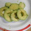 しのばぁたん's cooksnap of when they made 楽ワザ◎NEWアボカドの切り方＝輪切り.