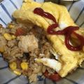 クック6VD7TN☆'s cooksnap of when they made 醤油バターでオムライス☆.
