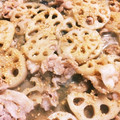 くっくはるちゃん's cooksnap of when they made こってり♪ れんこんと豚肉のきんぴら.