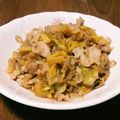 torisantom's cooksnap of when they made 本に掲載！豚バラ肉と白菜の和風煮物.