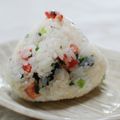 iam樹's cooksnap of when they made ☆天かす＆ねぎ＆海苔 入り☆おにぎり.