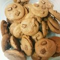 pnyo's cooksnap of when they made 材料3つ簡単♡焼きチョコクッキー.