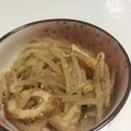 ユウキ＊'s cooksnap of when they made 竹輪＆もやしのナムル.