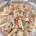 masakotta's cooksnap of when they made 簡単‼大根・水菜・カニカマのサラダ.