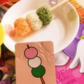 キムチアキ's cooksnap of when they made レンジでベジタブル三色団子.
