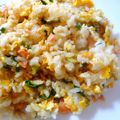 悠おかしゃん's cooksnap of when they made あっさり♪簡単和風チャーハン.