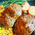 智恵ちゃんのつく恋慕's cooksnap of when they made 超簡単☆オーブンで煮込み風ハンバーグ.