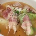 borsch's cooksnap of when they made 白ねぎのコンソメ煮♬.