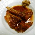 ゆき桜's cooksnap of when they made 激ウマ♪豚スペアリブのハニーマスタード煮.
