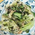 kabokabochan's cooksnap of when they made ゆでキャベツ＆ツナときゅうりでごま酢和え.