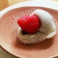 yukky☆mama's cooksnap of when they made あと乗せ簡単にレンジでイチゴ大福.