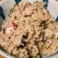 sato0927's cooksnap of when they made 塩昆布で超簡単タコめし.