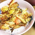 トイピアノ弾きのねこ's cooksnap of when they made フライパンで簡単✩海老のかき揚げ丼.