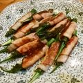 ゆみらんたん's cooksnap of when they made オクラのベーコンとしそ巻き☆.
