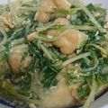 柊さくら's cooksnap of when they made 簡単♪水菜とお揚げの卵とじ.