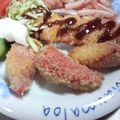 よん妻's cooksnap of when they made 簡単☆かにかまフライ☆.
