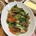 a0imama♡'s cooksnap of when they made 簡単‼豚肉とチンゲン菜の中華炒め.