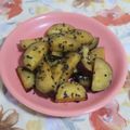 mmameco's cooksnap of when they made おかずに甘辛さつまいも！醤油と砂糖だけ！.